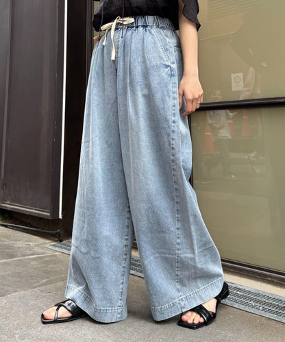 柔軟寬鬆牛仔褲