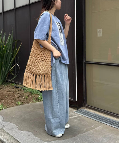 柔軟寬鬆牛仔褲