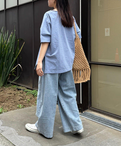 柔軟寬鬆牛仔褲