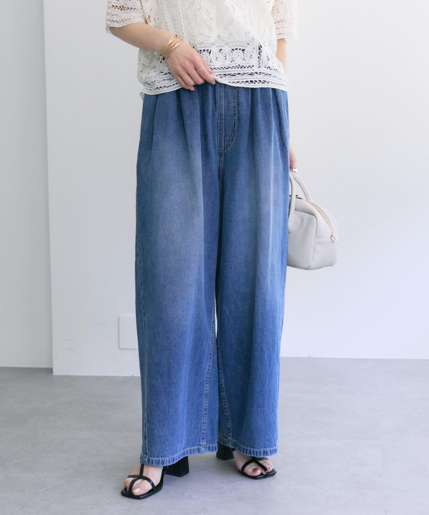 【25週年紀念款】棉麻牛仔休閒褲