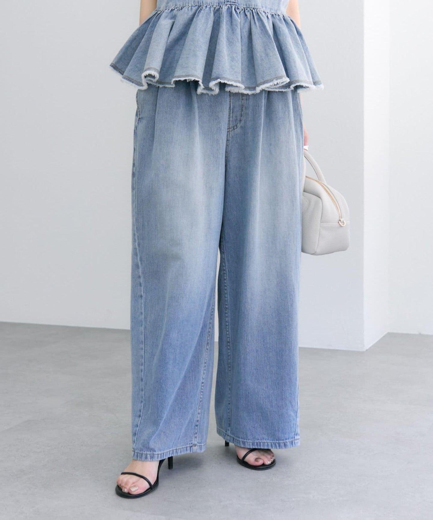 【25週年紀念款】棉麻牛仔休閒褲