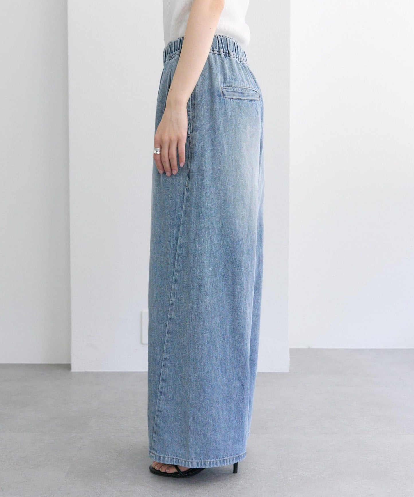 【25週年紀念款】棉麻牛仔休閒褲