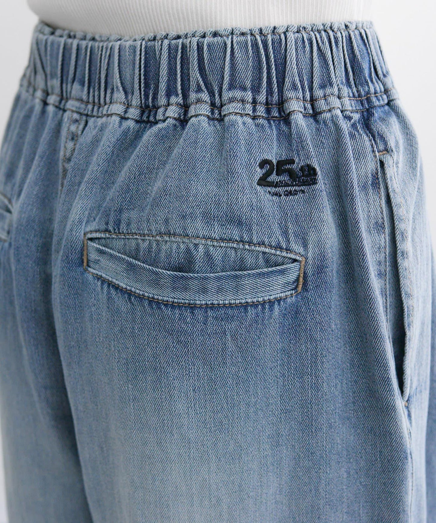 【25週年紀念款】棉麻牛仔休閒褲