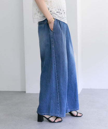 【25週年紀念款】棉麻牛仔休閒褲