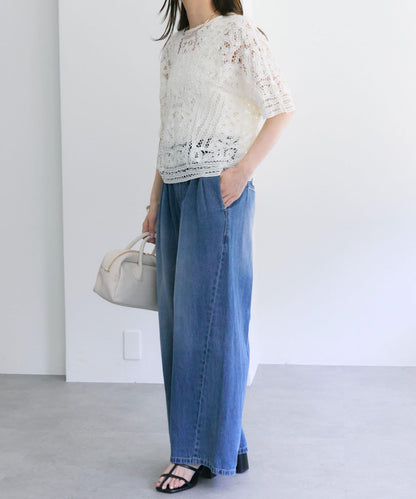 【25週年紀念款】棉麻牛仔休閒褲