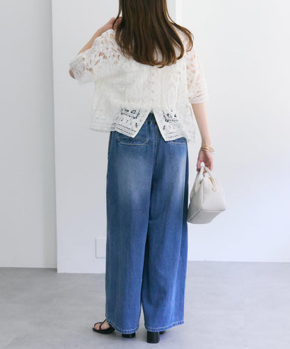 【25週年紀念款】棉麻牛仔休閒褲