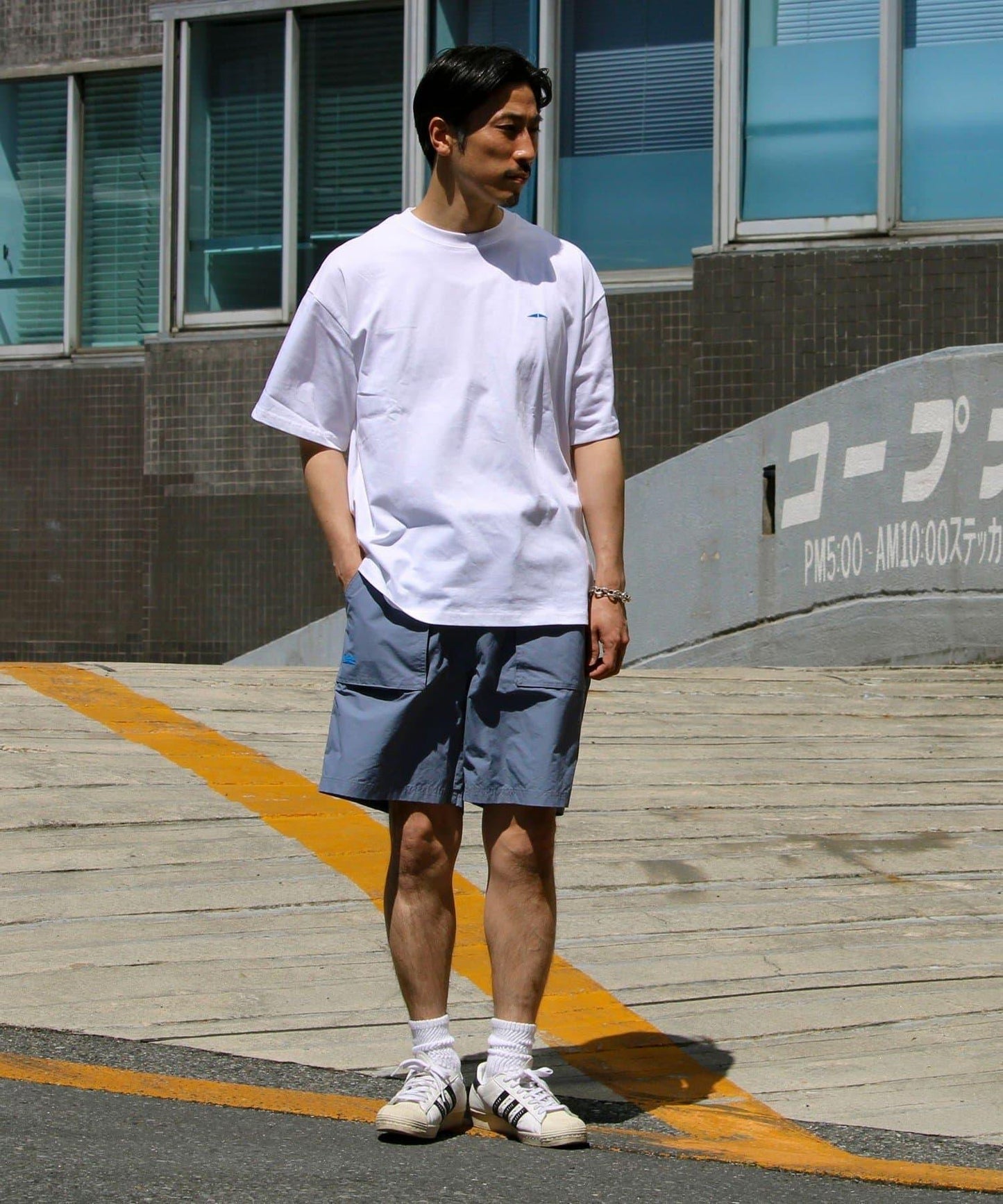 【Jack Purcell】針織天竺 印花背面圖案 T恤