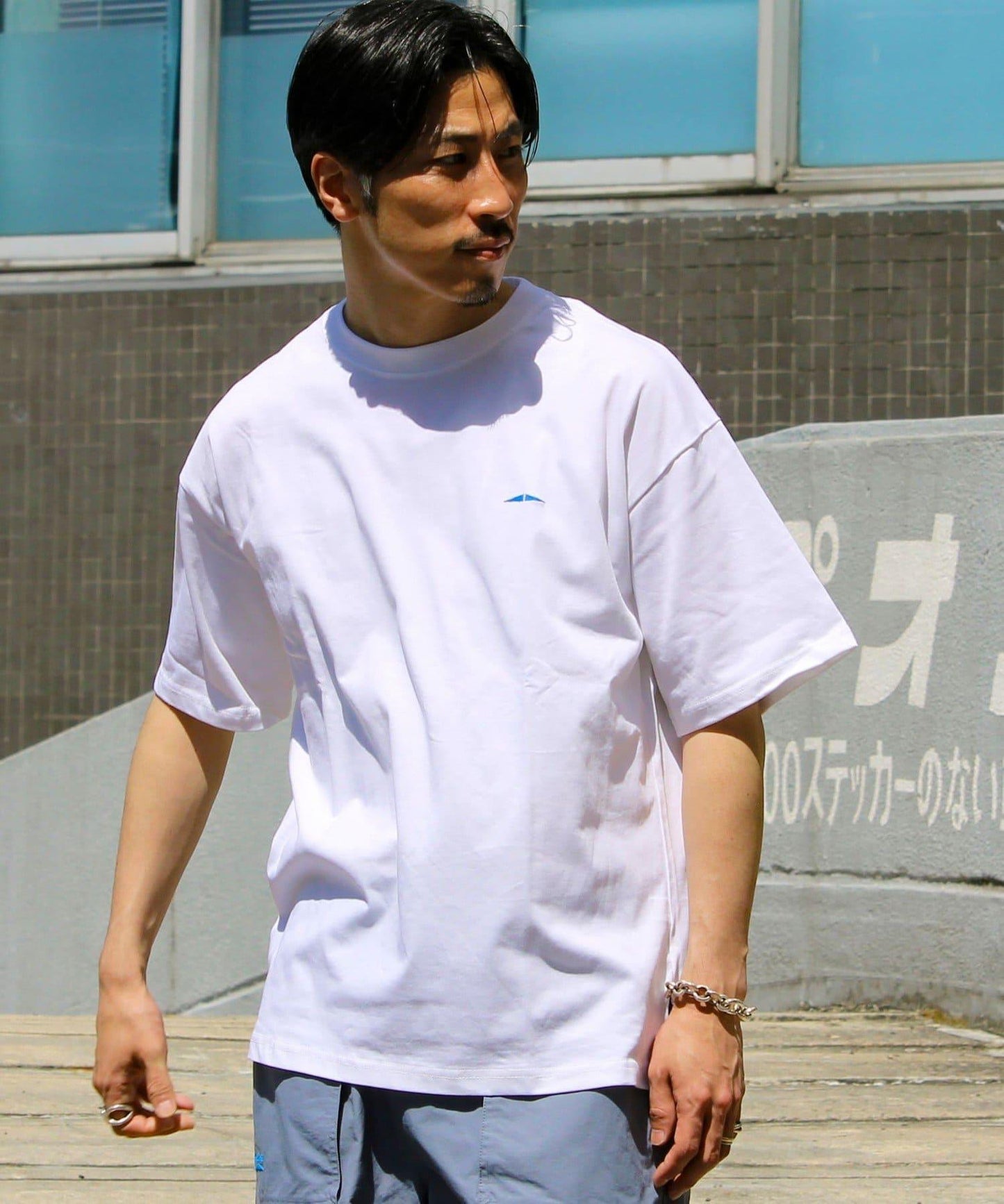 【Jack Purcell】針織天竺 印花背面圖案 T恤