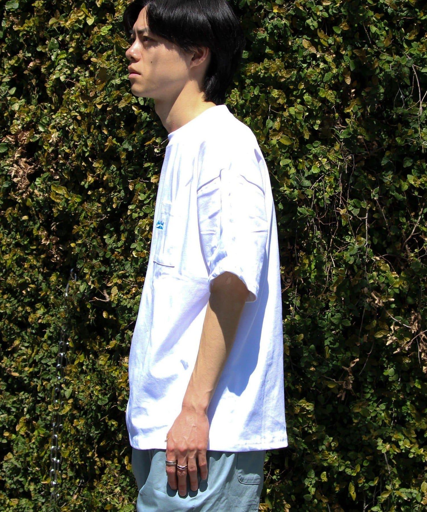 【Jack Purcell】針織天竺 印花背面圖案 T恤