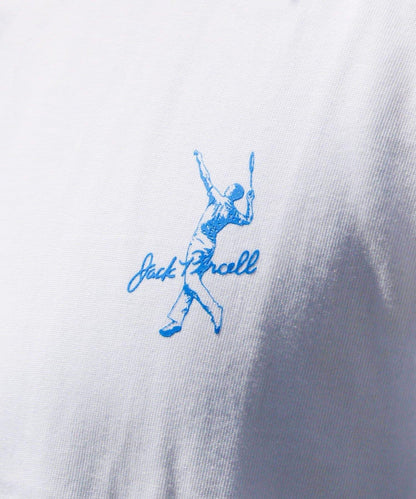 【Jack Purcell】針織天竺 印花背面圖案 T恤