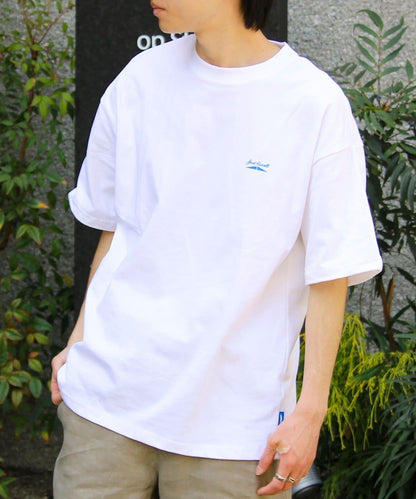 【Jack Purcell】針織天竺 印花背面圖案 T恤