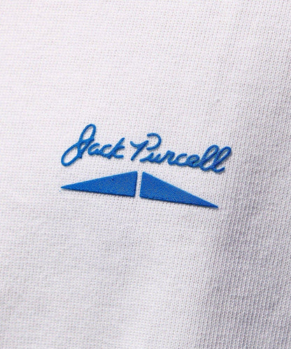 【Jack Purcell】針織天竺 印花背面圖案 T恤