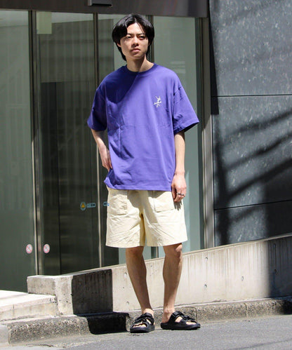 【Jack Purcell】針織天竺 印花背面圖案 T恤