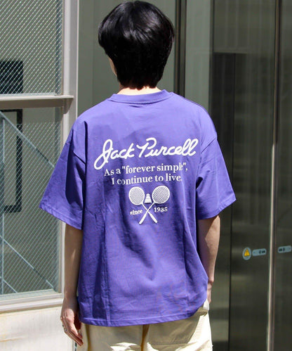【Jack Purcell】針織天竺 印花背面圖案 T恤
