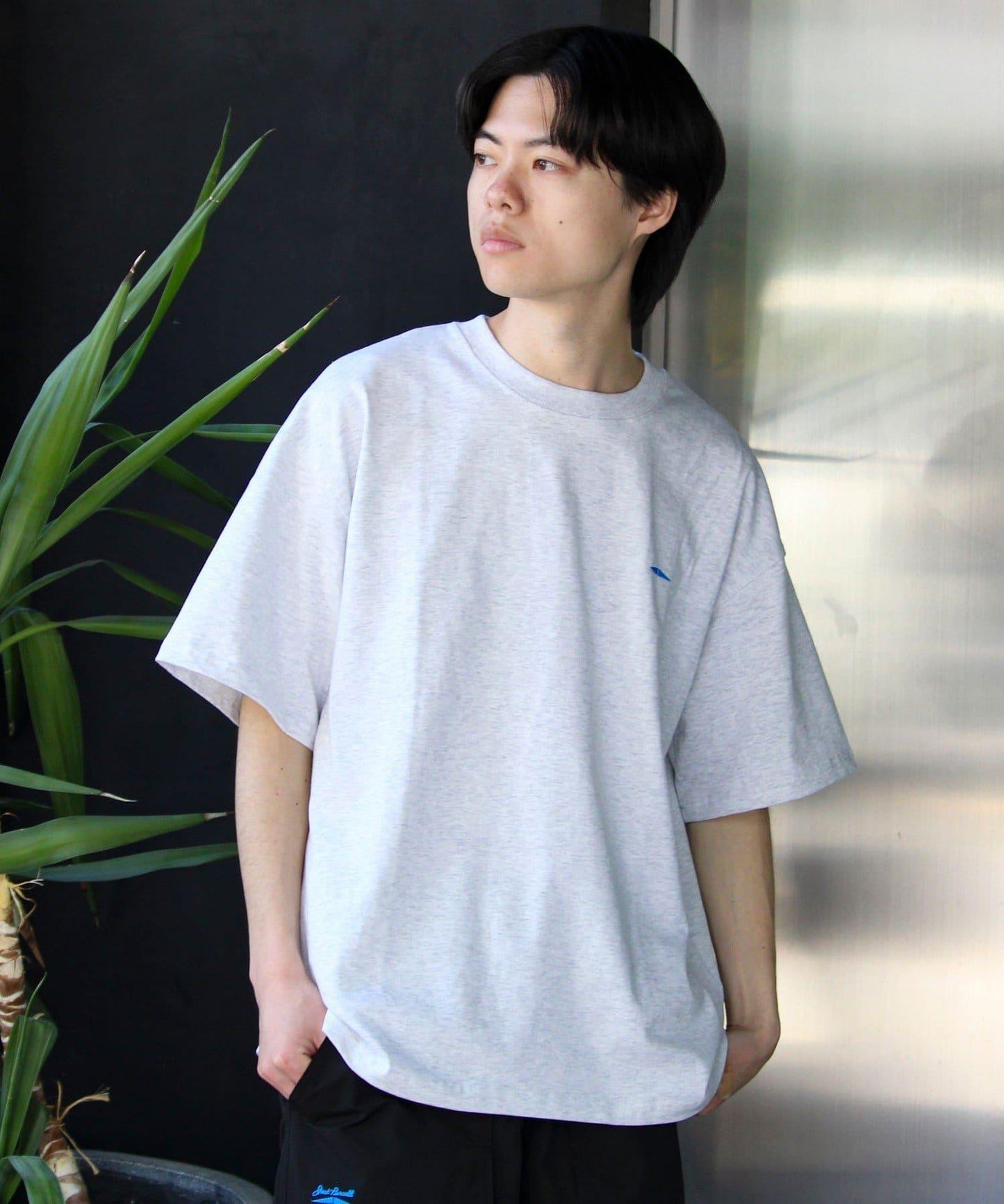 【Jack Purcell】針織天竺 印花背面圖案 T恤