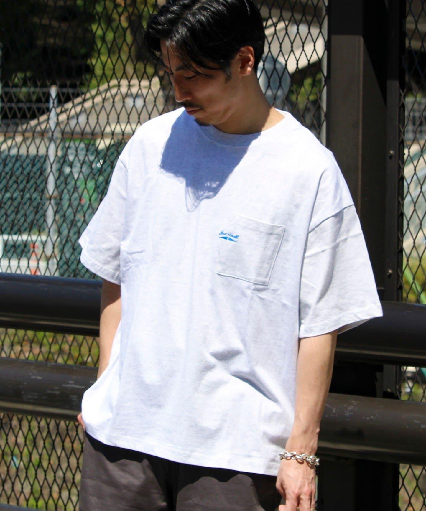 【Jack Purcell】針織天竺 印花背面圖案 T恤
