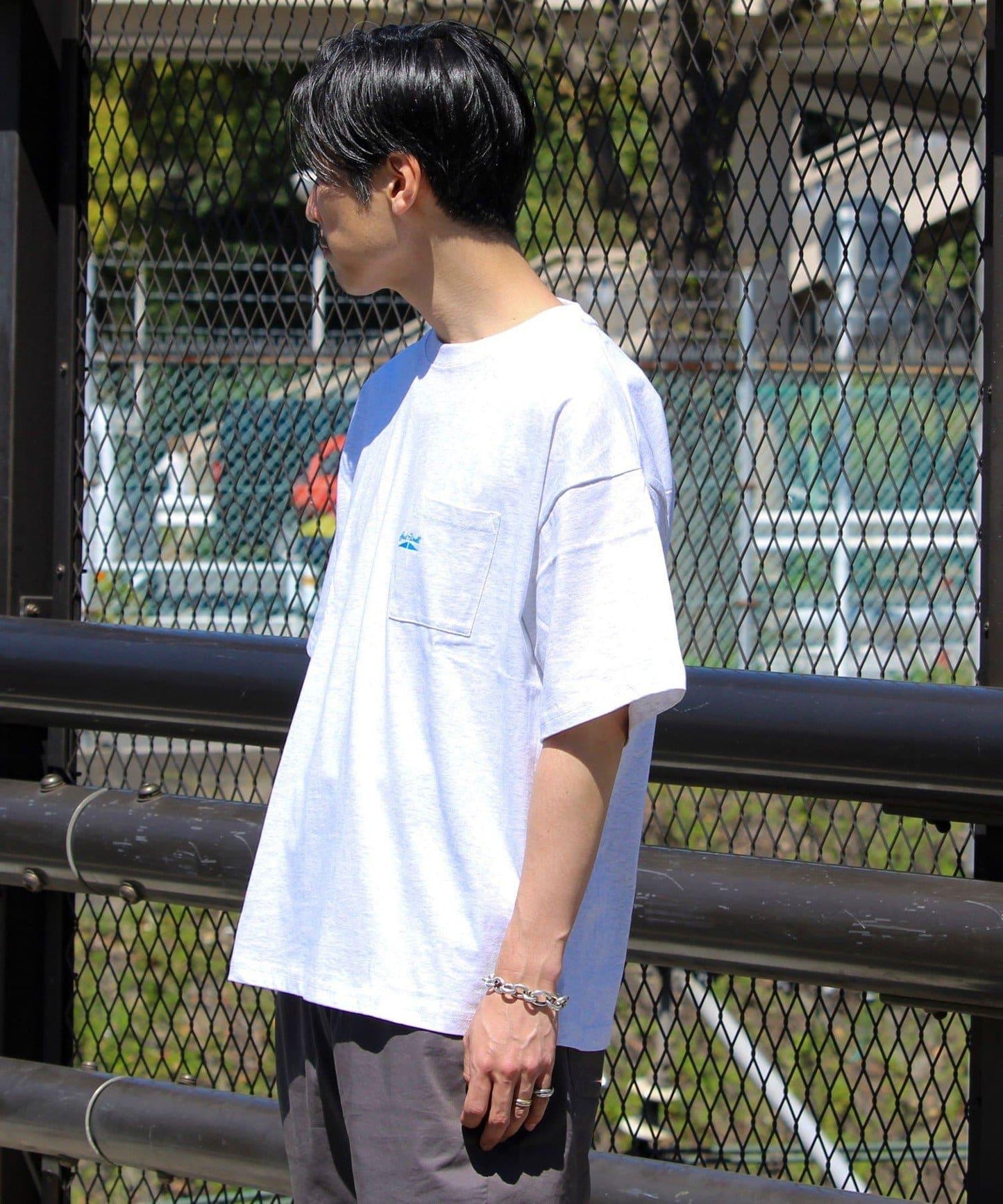 【Jack Purcell】針織天竺 印花背面圖案 T恤