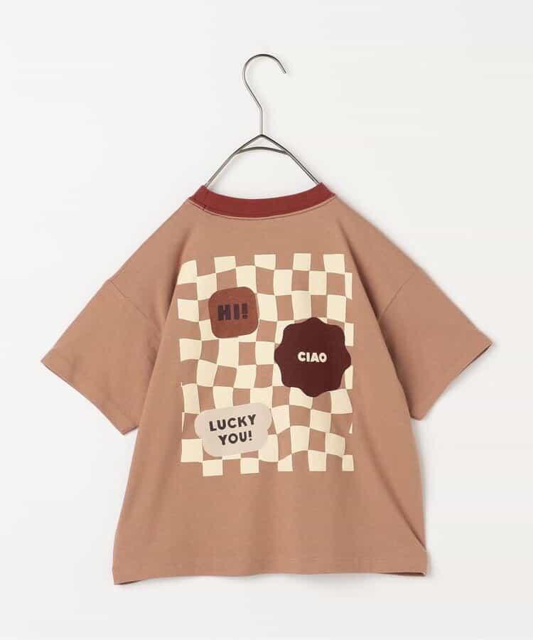 背面印花圖案T恤