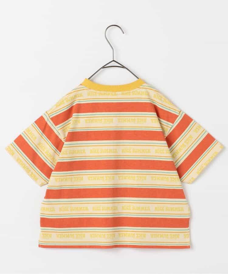 【連衣裙】夏季大愛標誌條紋T恤_可搭配套裝