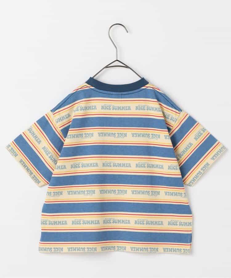 【連衣裙】夏季大愛標誌條紋T恤_可搭配套裝