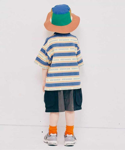 【連衣裙】夏季大愛標誌條紋T恤_可搭配套裝