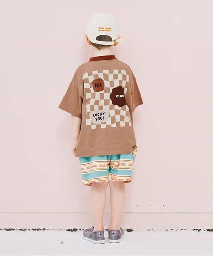 背面印花圖案T恤