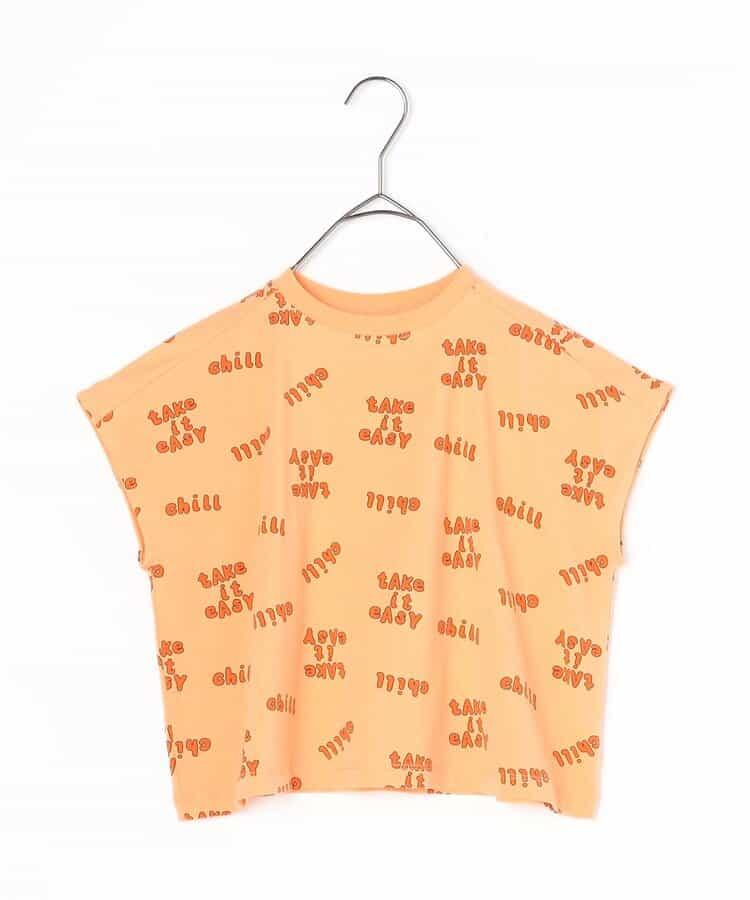 【連衣裙】印花寬鬆無袖彈力T恤_可搭配套裝