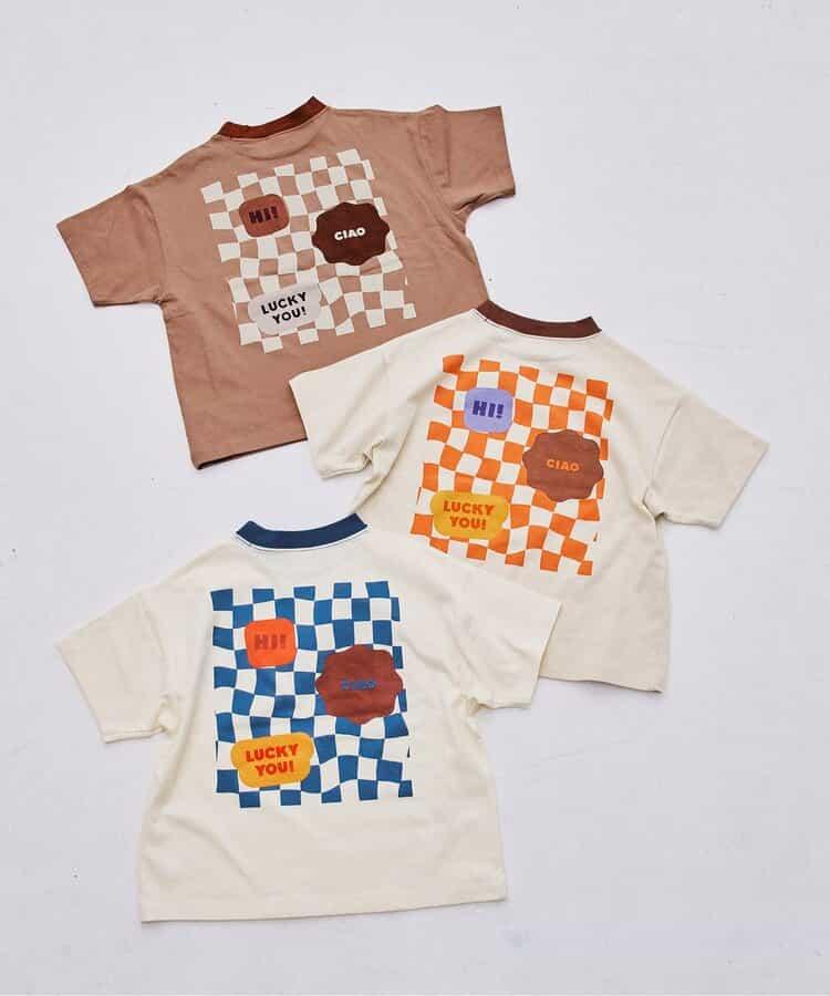 背面印花圖案T恤