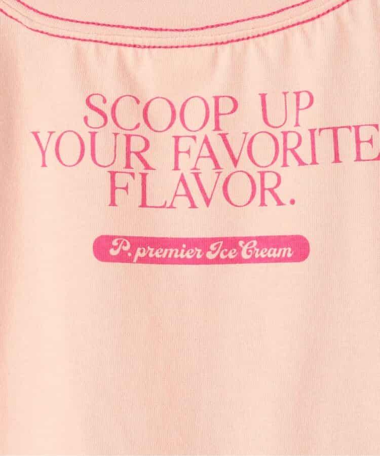 雙面圖案冰淇淋印花T恤