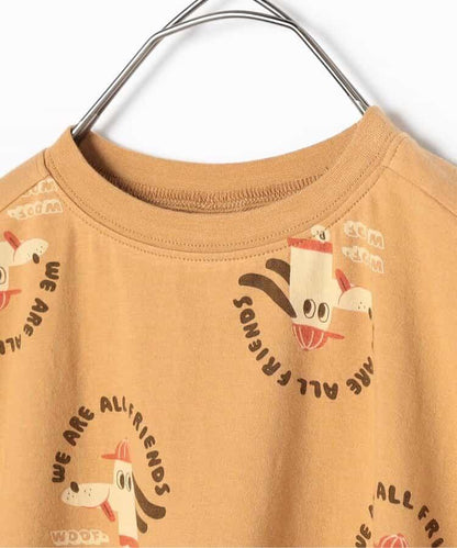 【連衣裙】印花寬鬆無袖彈力T恤_可搭配套裝