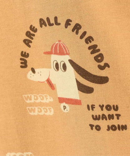 【連衣裙】印花寬鬆無袖彈力T恤_可搭配套裝