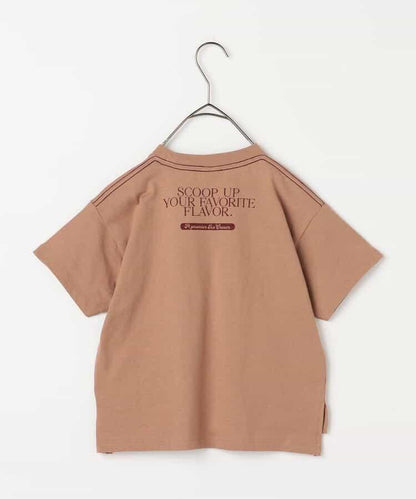 雙面圖案冰淇淋印花T恤