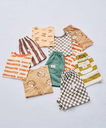 【連衣裙】印花寬鬆無袖彈力T恤_可搭配套裝