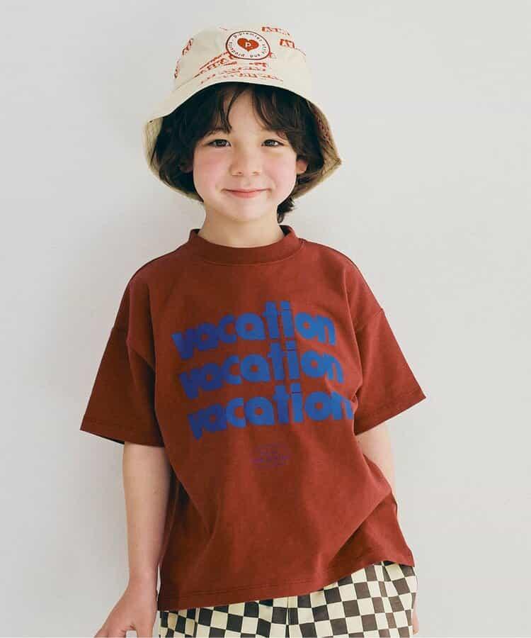 We love VACATION2款簡約logo印花T恤