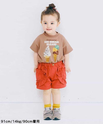 雙面圖案冰淇淋印花T恤