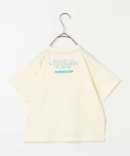 雙面圖案冰淇淋印花T恤