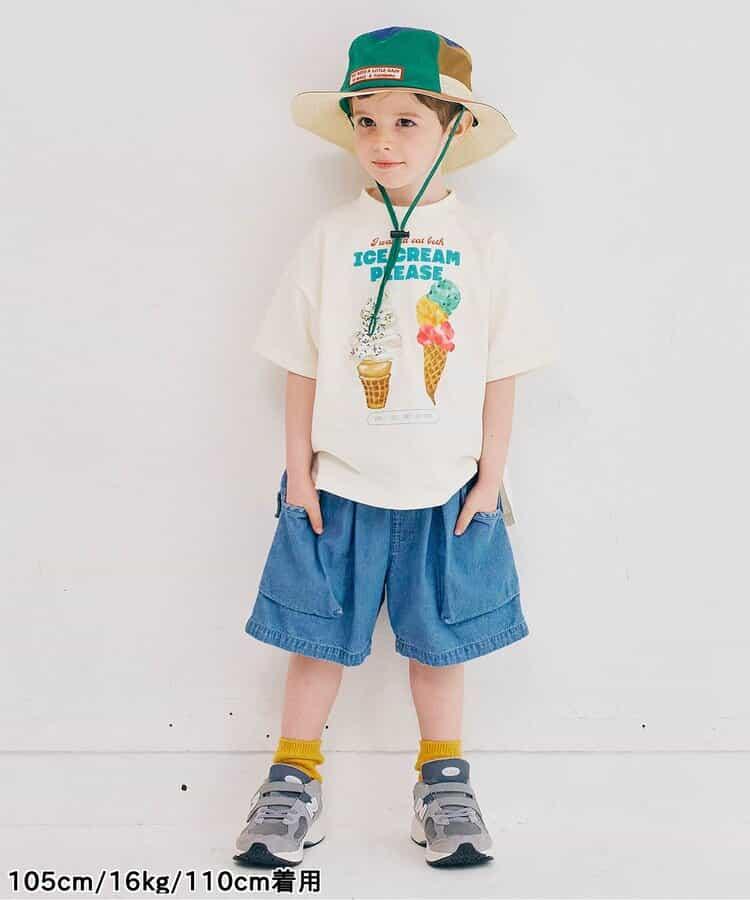 雙面圖案冰淇淋印花T恤