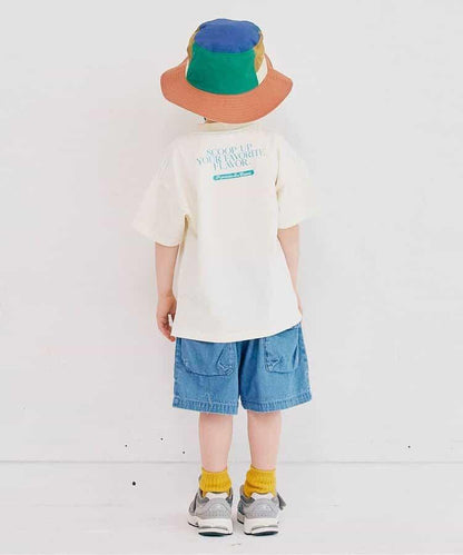 雙面圖案冰淇淋印花T恤