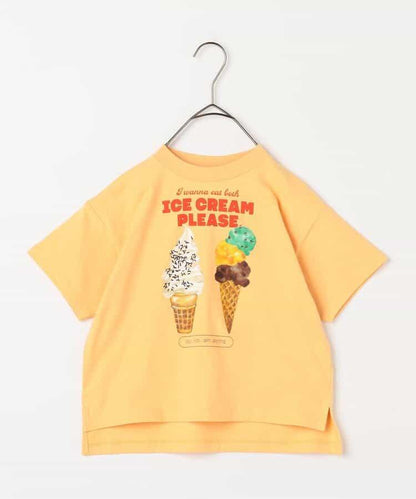 雙面圖案冰淇淋印花T恤