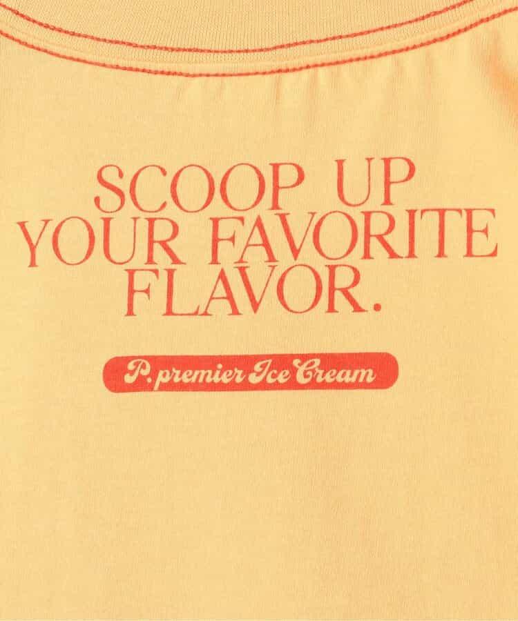 雙面圖案冰淇淋印花T恤