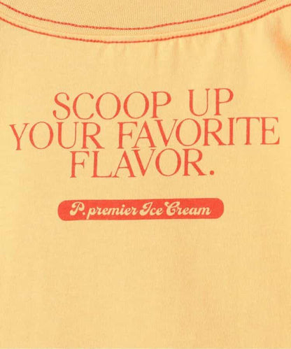 雙面圖案冰淇淋印花T恤