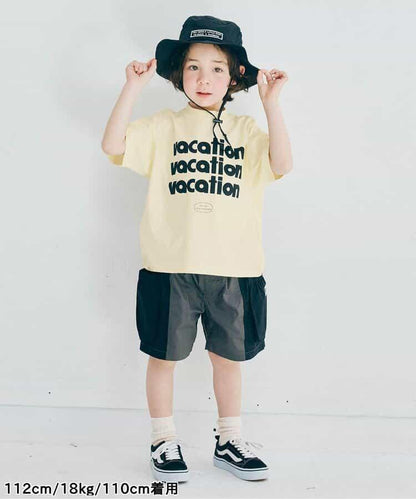 We love VACATION2款簡約logo印花T恤