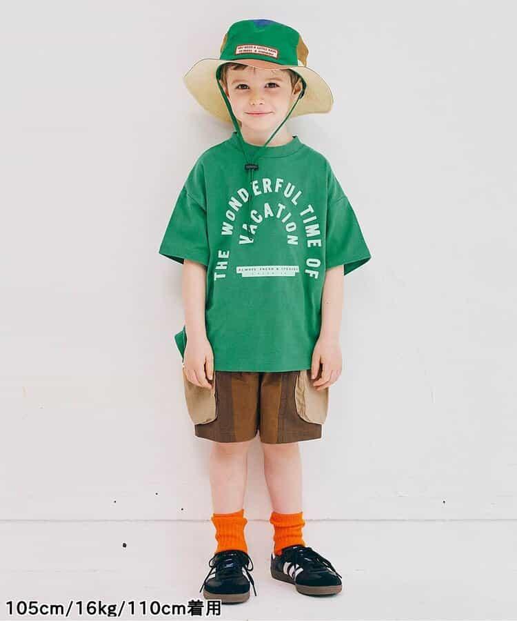 We love VACATION2款簡約logo印花T恤