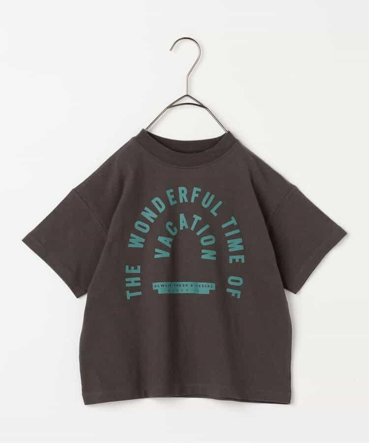 We love VACATION2款簡約logo印花T恤