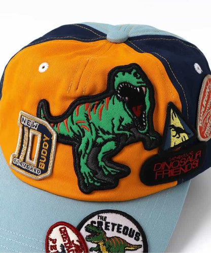 恐龍刺繡帽