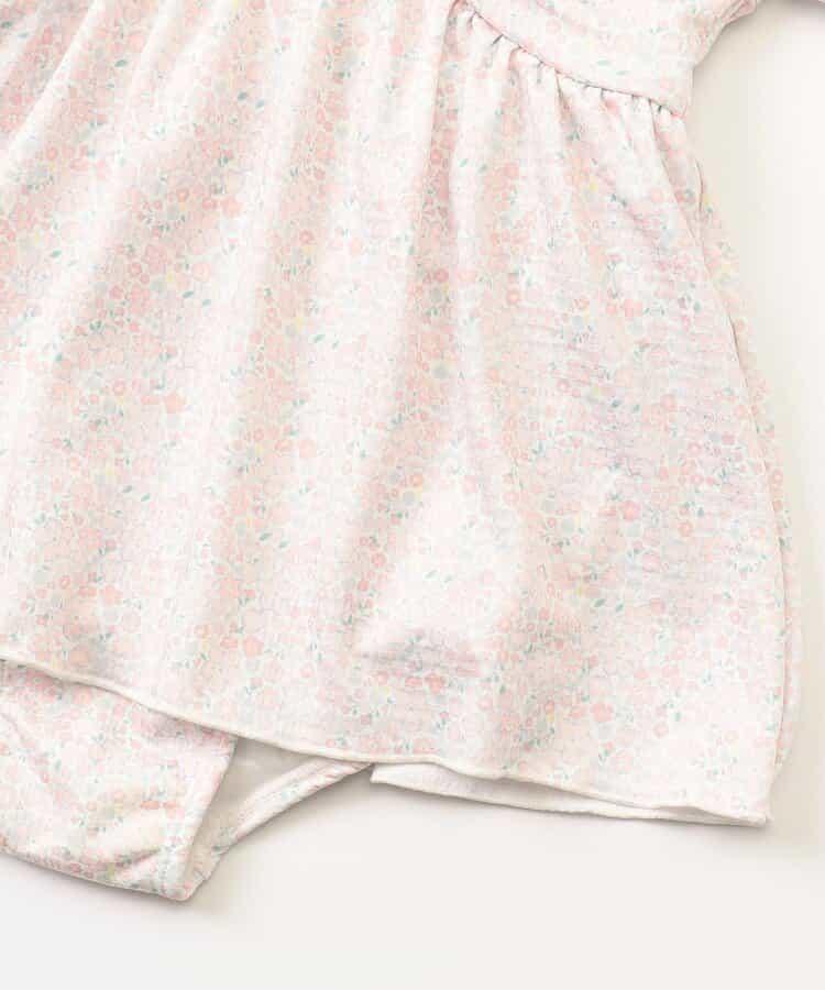 小花紋連衣裙泳裝_UV防曬