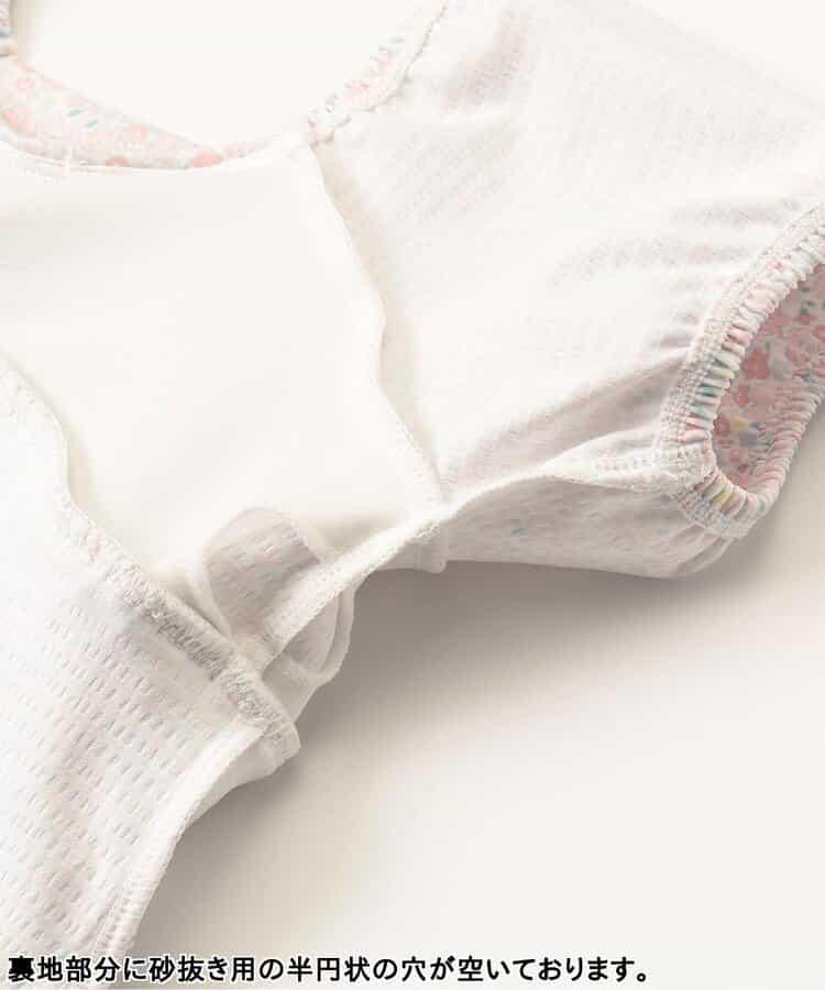 小花紋連衣裙泳裝_UV防曬