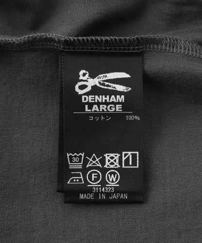 DENHAM/丹哈姆/日本製基礎7口袋短袖T恤
