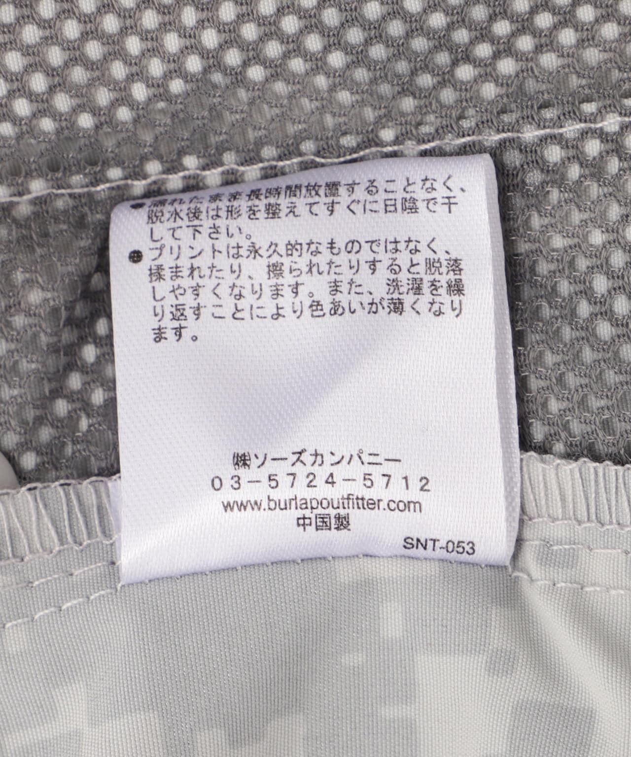 BURLAP OUTFITTER/麻布裝備 聯名TRACK JAM 短褲