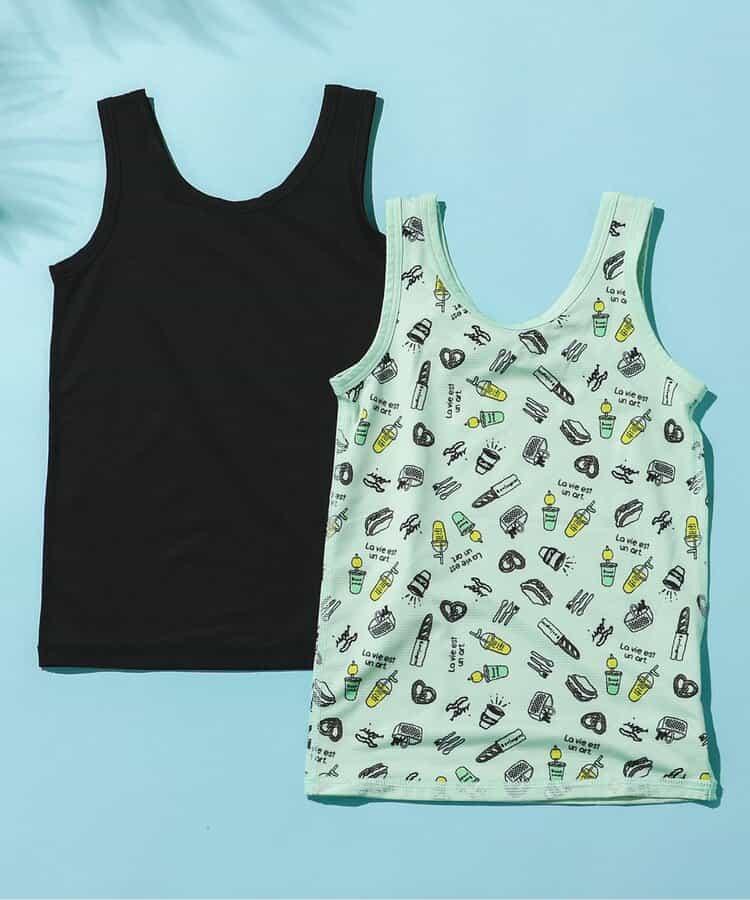 【夏日清涼】2件套 女士背心內衣